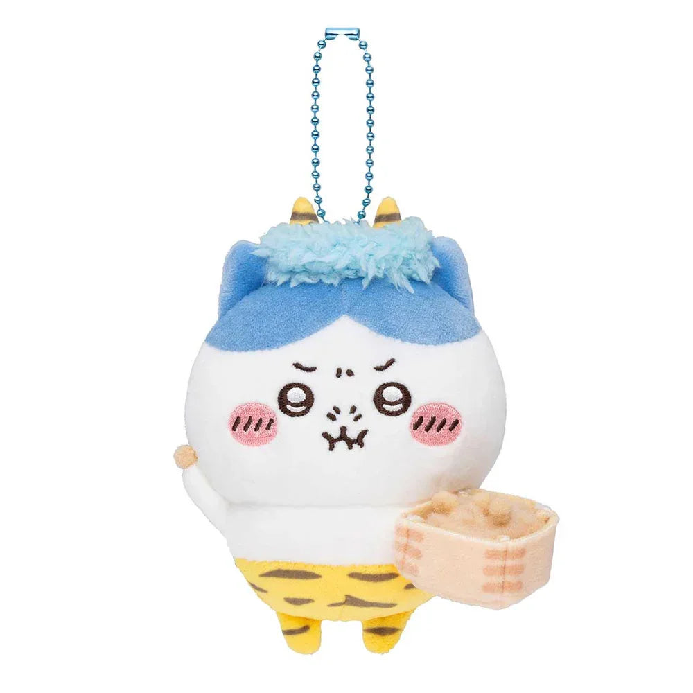 New Chiikawa Kawaii Anime Usagi Plush Keychain Cute Cartoon Hachiware Backpack Pendant Plush Toy Accessories Girl Gifts