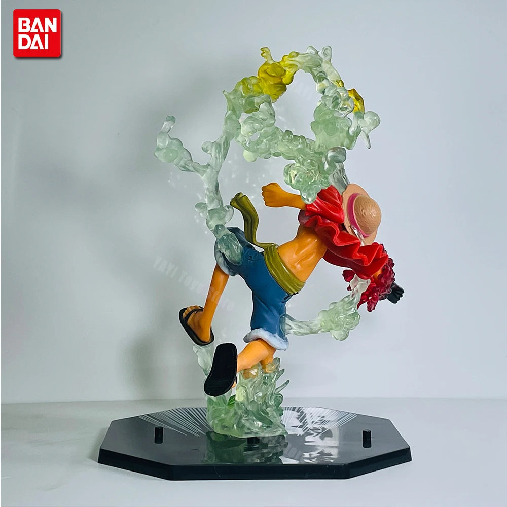 One Piece Anime Figure Fire Fist Luffy Ace Sanji Battle Model Dolls PVC sabo Action Figurine Zoro Ghost Three-Knife Toys