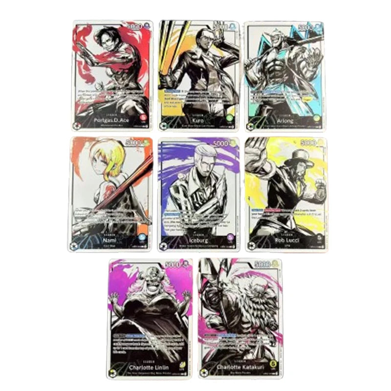 ONE PIECE English Version Rebecca Donquixote Doflamingo DIY Homemade Xtreme Collection Card Christmas Birthday Gift Game Toys