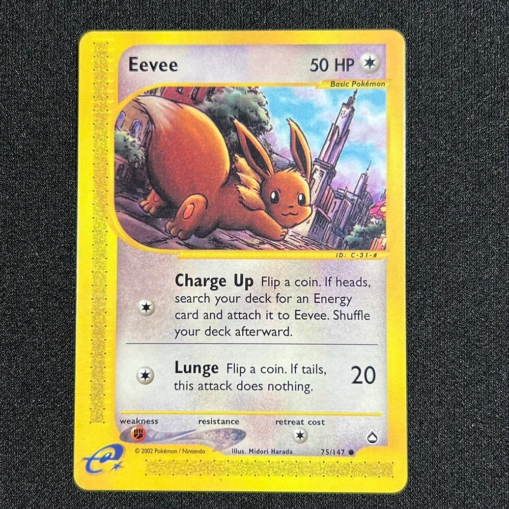 PKM Single Cards 1st Edition E-Card Celebi Charizard Skyridge (SK) Foil Cards Zapdos Aquapolis Classic Game Collection PROXY