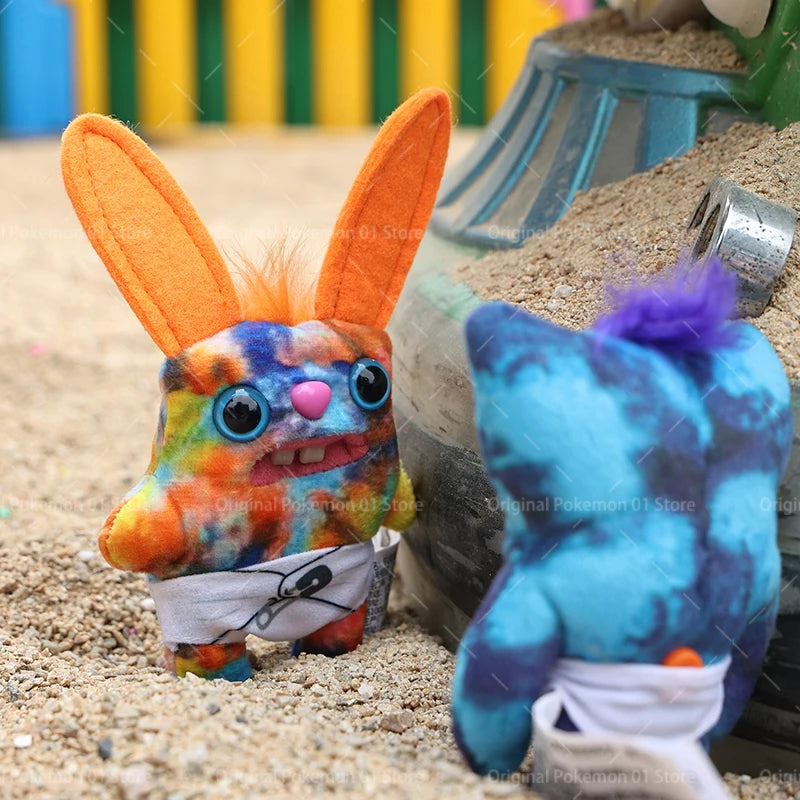Fuggler Teeth Monster Plush Doll Little Monsters Baby Series Funk Teeth Treasure Ugly Monster Collectible Toys Holiday Gifts