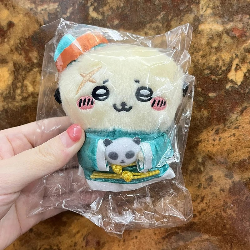 Cute Otter Lion Collection Chiikawa Magic Panda Angel Restaurant Rakko Kawaii Children's Gift Plush Backpack Keys, Pendant