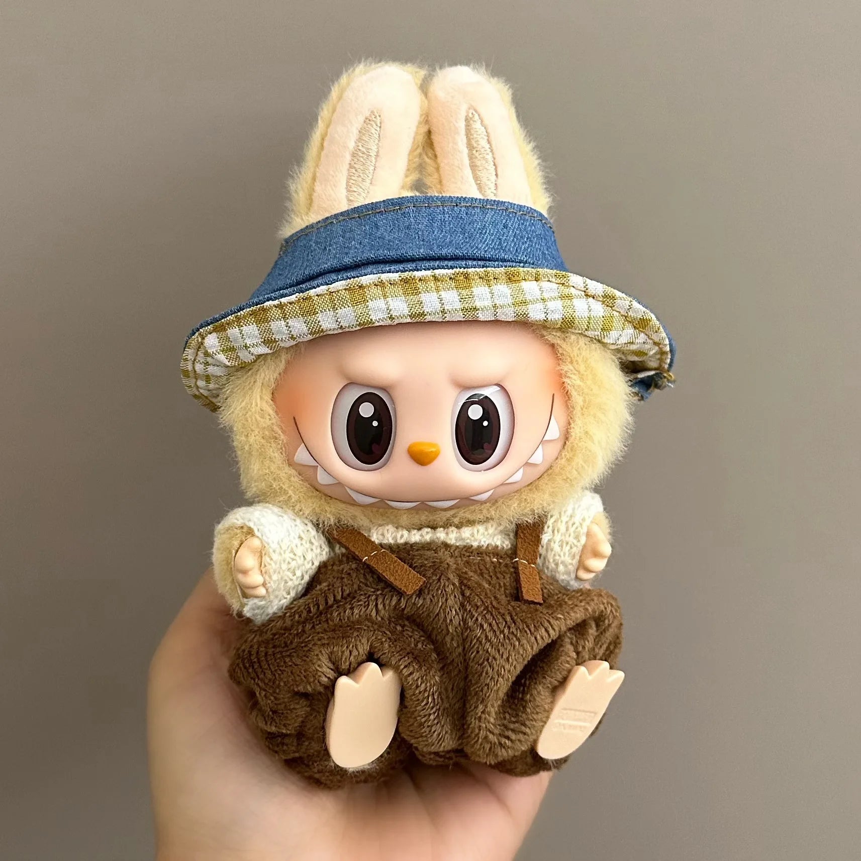 Labubu Baby Clothes 17cm Labubu Cloth Clothes Blind Box No Doll Skirt Set Cute Dress Changing Toys Cross border Wholesale