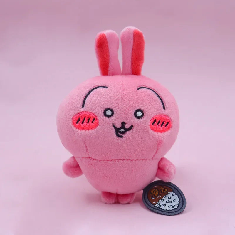 Kawaii Anime Chiikawa Keychain Japanese Cartoon Joke Bear Cross Dressing Halloween Hachiware Usagi Cute Bag Plush Doll Pendant