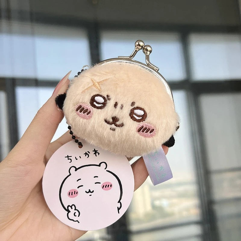 Cute Otter Lion Collection Chiikawa Magic Panda Angel Restaurant Rakko Kawaii Children's Gift Plush Backpack Keys, Pendant