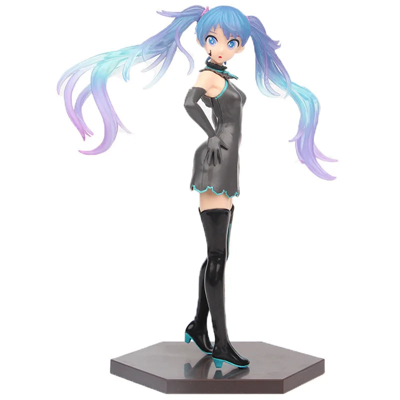 Anime Miku Pink Sakura Hatsune Miku Doll Toy PVC Action Figure Model Cosplay Props Girl Collection Figurine Gifts