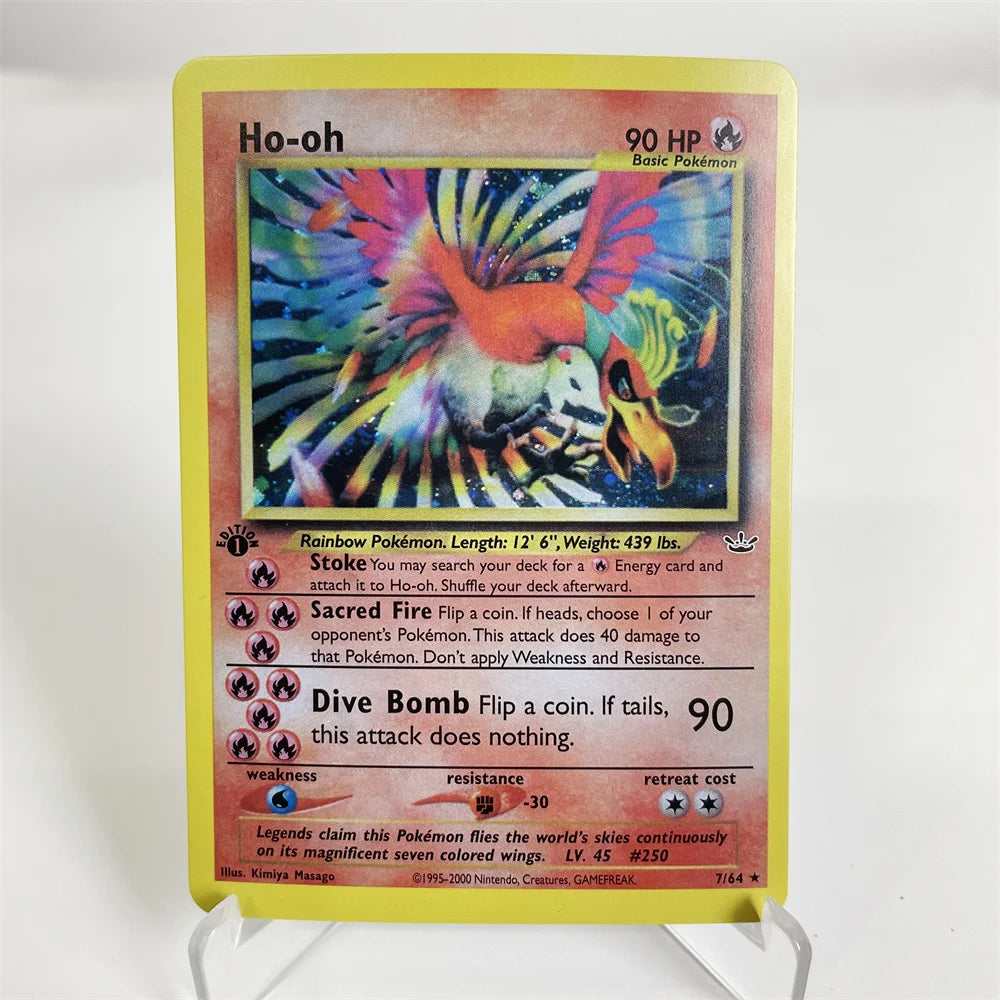 Holographic PKM Collection Cards PTCG Proxy Card Blue Core Paper Card Kids PKM Dark Raichu/Dragonite/Umbreon/Suicunc