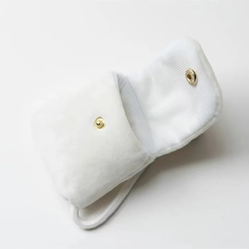 kawaii Miffy Boris Embroidered Headphone Bag Storage Bag Coin Purse Schoolbag Pendant Miffy Mini Styling Bag