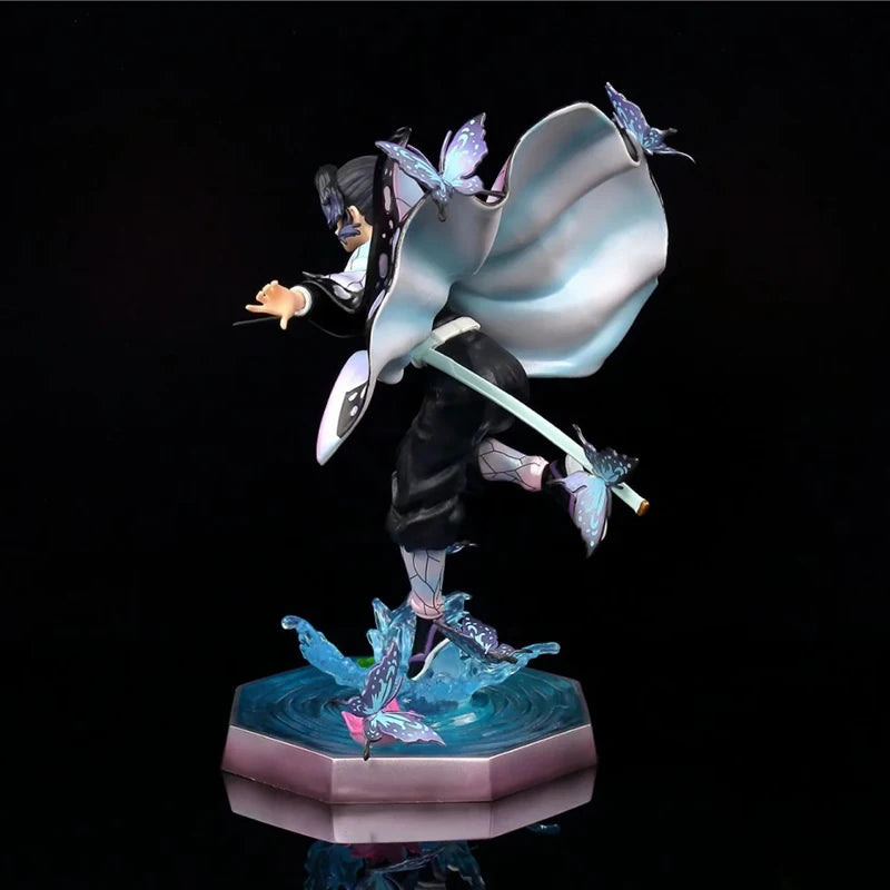 23CM Demon Slayer Kochou Shinobu GK PVC Action Figure Anime Figure Model Toys Collection Ornament Kid Doll Gift