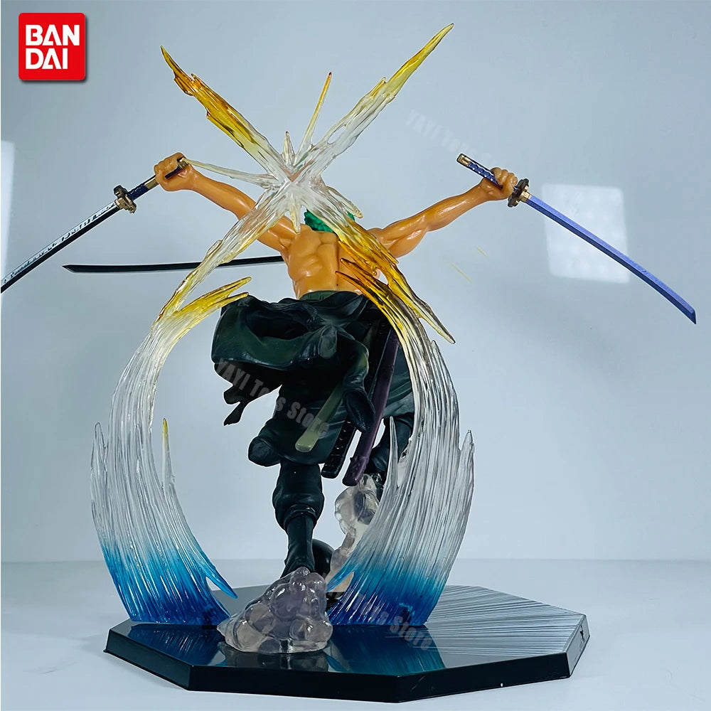 One Piece Anime Figure Fire Fist Luffy Ace Sanji Battle Model Dolls PVC sabo Action Figurine Zoro Ghost Three-Knife Toys