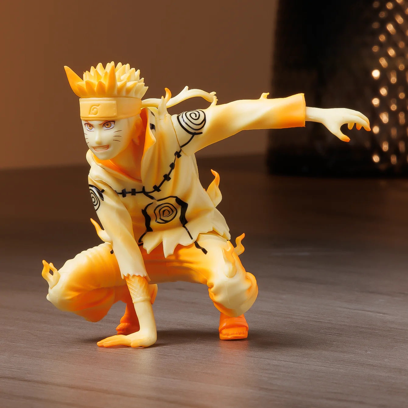 Naruto Golden Demon Fox Ninja Model Statue Anime Peripherals Home Ornaments Small Gifts Valentine's Day Gifts
