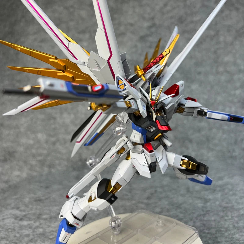 GAOGAO HG 1/144 Assembly Model Kit Infinite Justice Type 2 FREEDOM Collection Robot Action Figures Plastic Model Toy Gifts