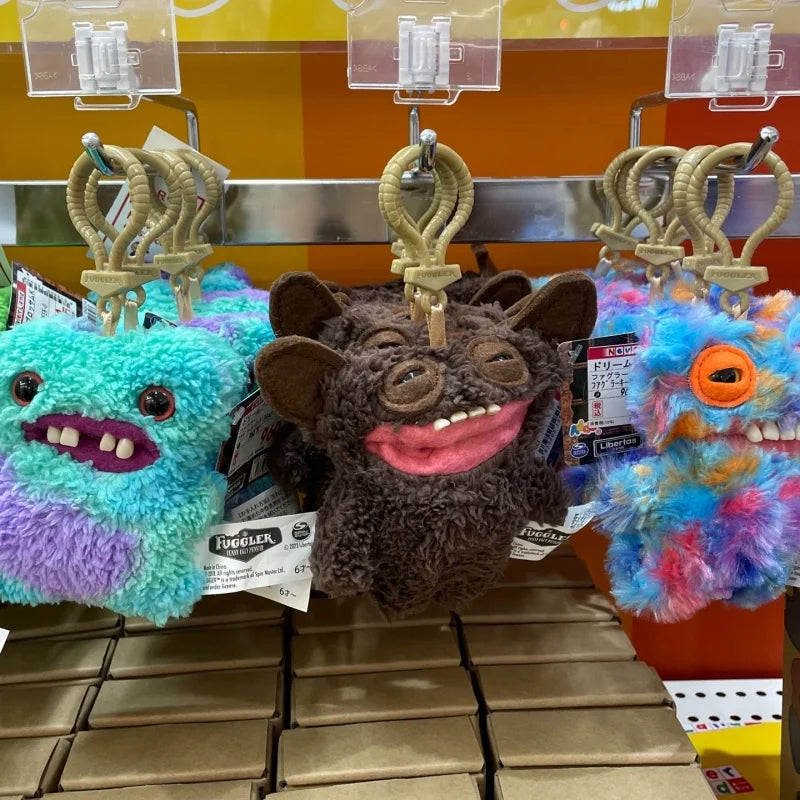 Fuggler Funny Ugly Monster New Misfits Baby Fugg Cute Plush Toy Backpack Pendant Keychain Pendant Collectible Gifts