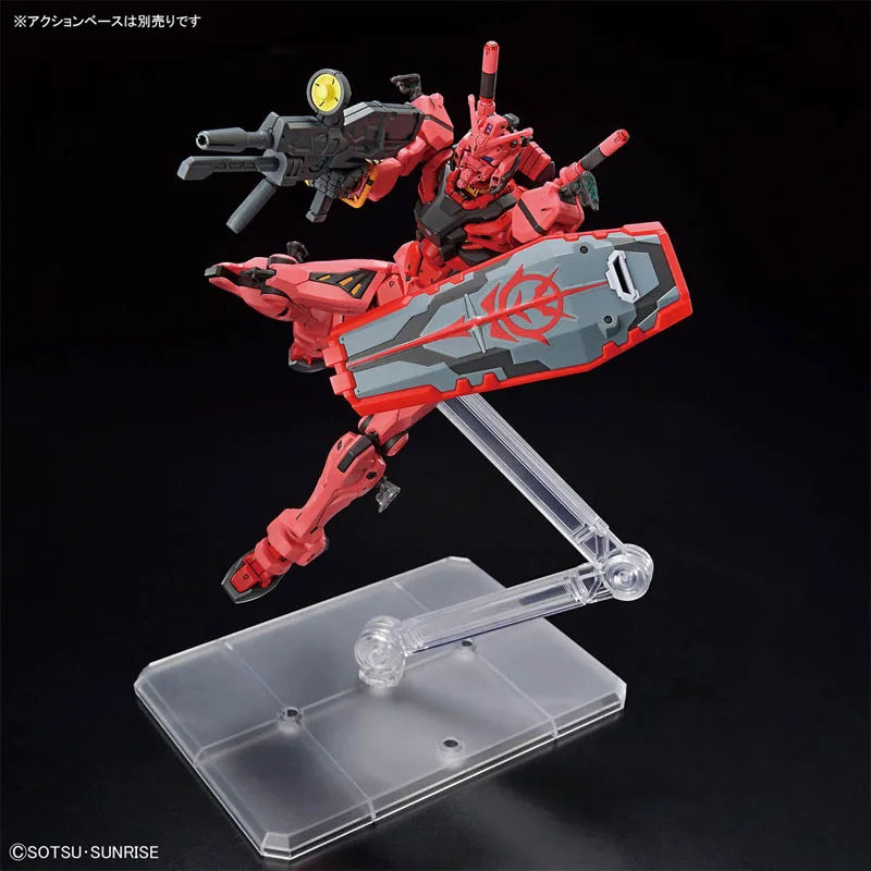 Bandai Original GUNDAM HG MSGG RED GUNDAM GQuuuuuuX POLICE ZAKU 1/144 Anime Action Figure Assembly Model Toys Gifts For Children