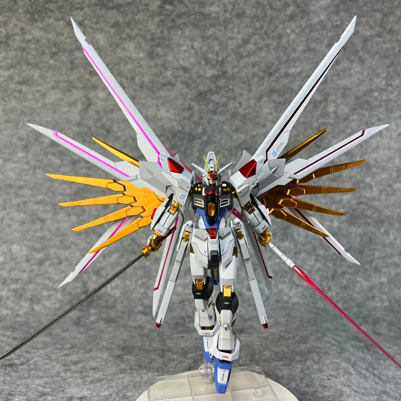 GAOGAO HG 1/144 Assembly Model Kit Infinite Justice Type 2 FREEDOM Collection Robot Action Figures Plastic Model Toy Gifts