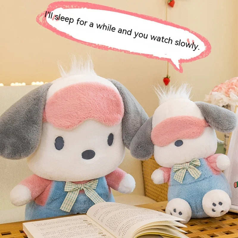 Sanrio Online Celebrity Pochacco Plush Toy Doll Large Kawaii Plush Pillow Girl Room Decoration Holiday Gifts Children's Dolls.
