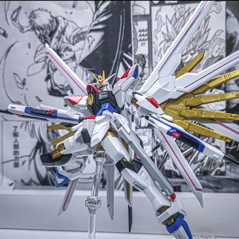 GAOGAO HG 1/144 Assembly Model Kit Infinite Justice Type 2 FREEDOM Collection Robot Action Figures Plastic Model Toy Gifts