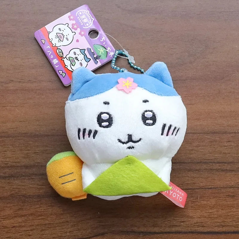 Chiikawa Plush Doll Toy Sailor Spring Usagi Hachiware Pendant Doll Keychain Pendant Bag Pendant Gift