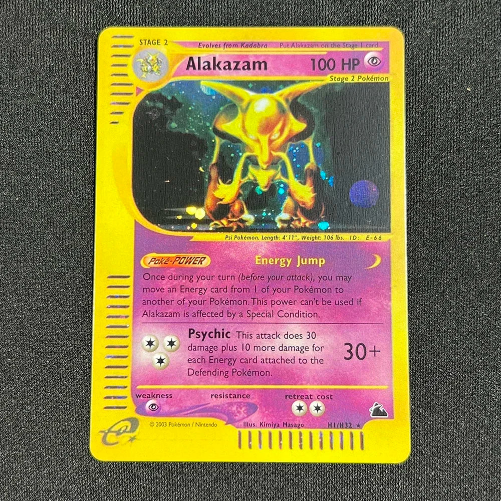 PKM Single Cards 1st Edition E-Card Celebi Charizard Skyridge (SK) Foil Cards Zapdos Aquapolis Classic Game Collection PROXY
