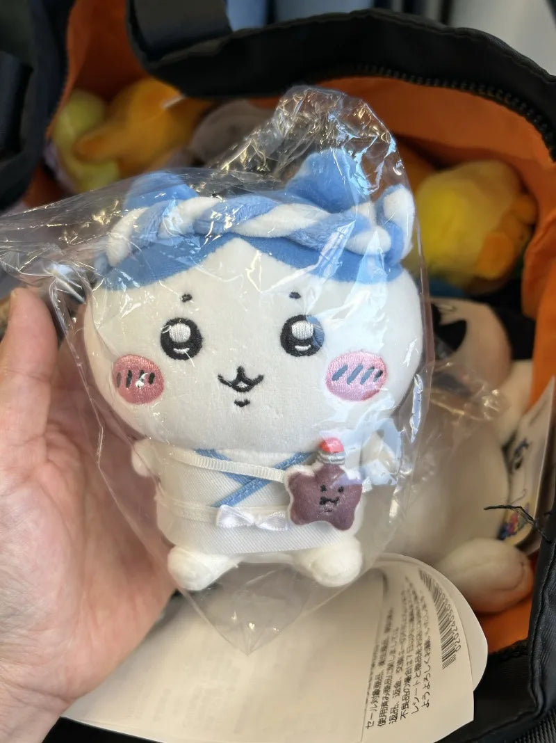 New Chiikawa Limited Sushi Series Kawaii Cute Usagi Plush Doll Pendant Anime Kawaii Hachiware Keychain Girl Bag Decoration Gift