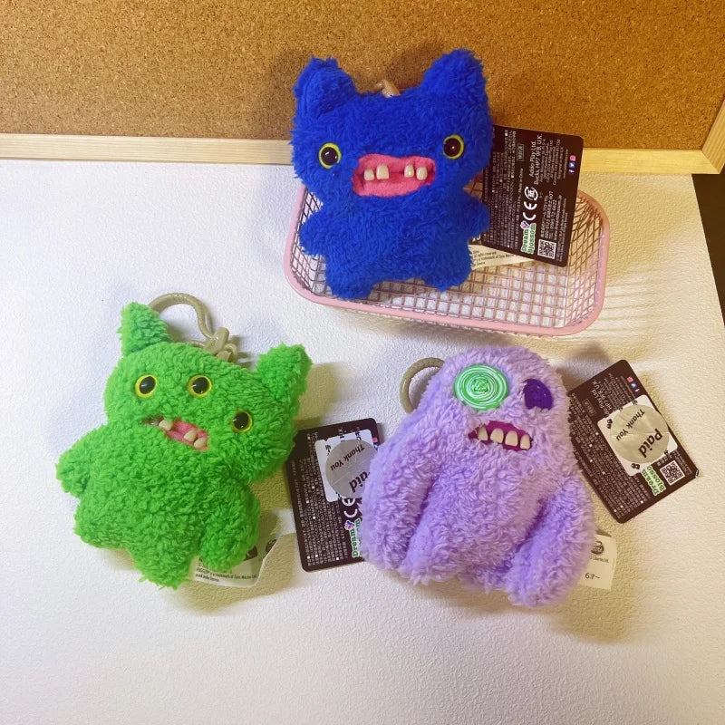 Fuggler Funny Ugly Monster New Misfits Baby Fugg Cute Plush Toy Backpack Pendant Keychain Pendant Collectible Gifts