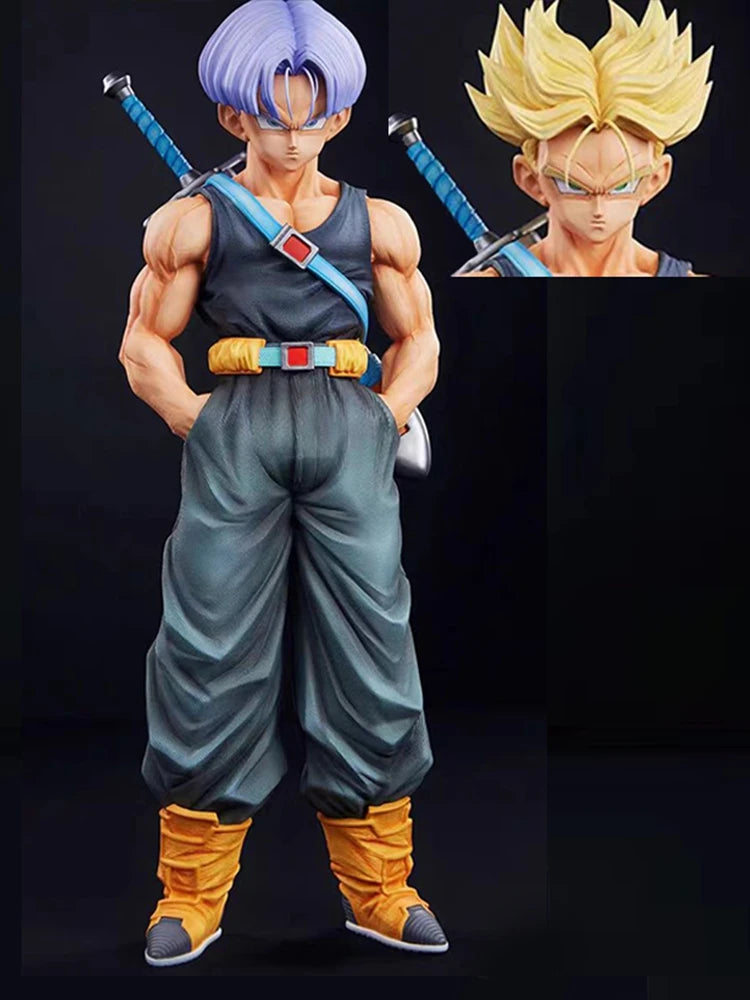 26cm Dragon Ball Z Figures NEC Trunks Action Figure GK Super Saiyan Collection Anime Future Torankusu Figure Statue Model Toys PVC figure