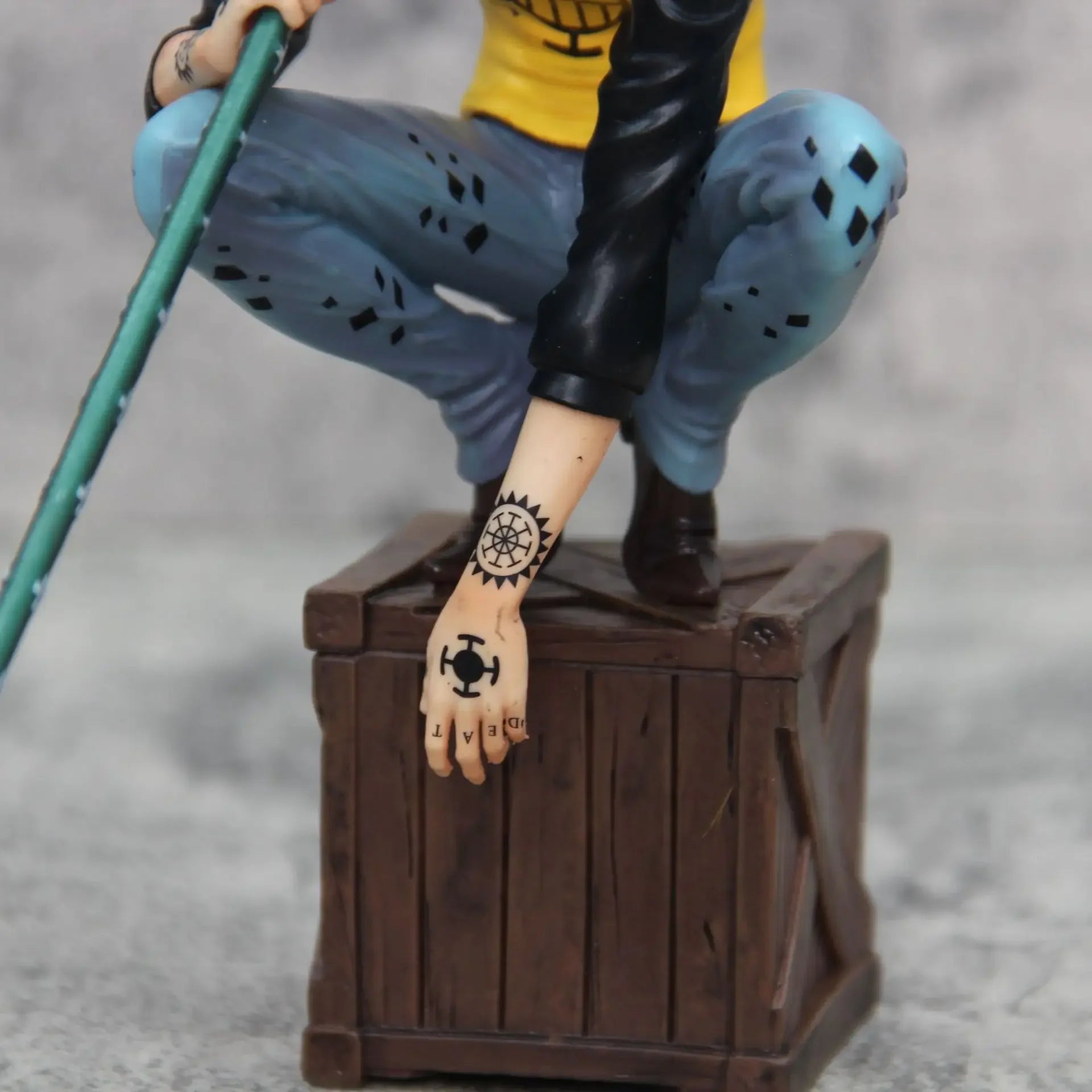 21cm/8.2inch One Piece Character Trafalgar D. Water Law PVC Action Figure Model Statue Collection Decoration Toys Gift