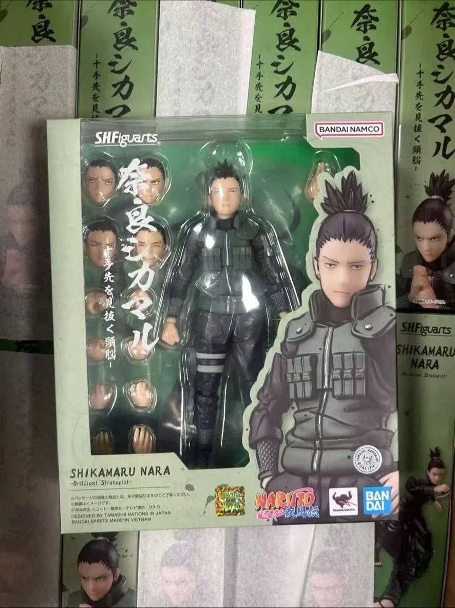 Bandai SHF Naruto Shinto Nara Shikamaru 6-inch Moving Figure Gift