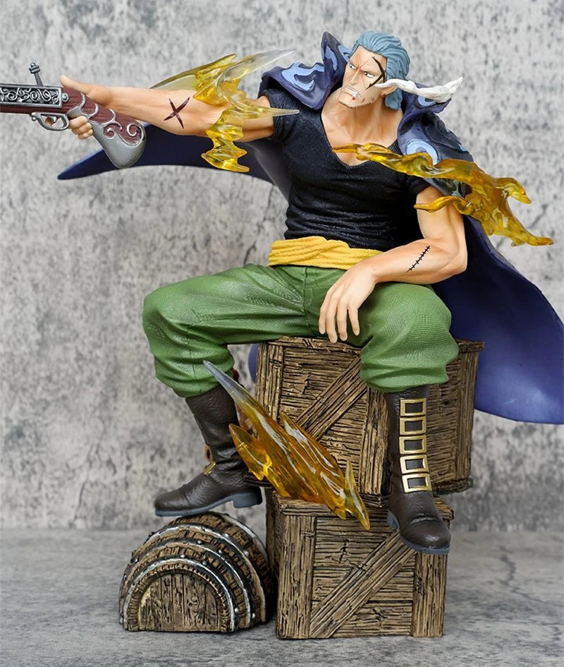 Anime ONE PIECE Untouchable Right-hand Men Ben Beckman Battle Ver. PVC Action Figure Statue Collection Model Kids Toys Doll Gift