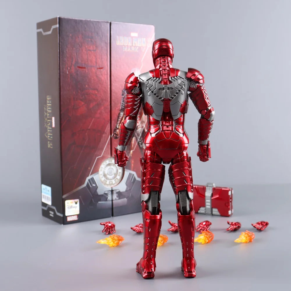 ZD Toys Iron Man Action Figure Iron Patriot MK1-7 MK17 MK33 MK85 MK30 War Machine Legends Avengers Tony Stark Collect Toy Gift