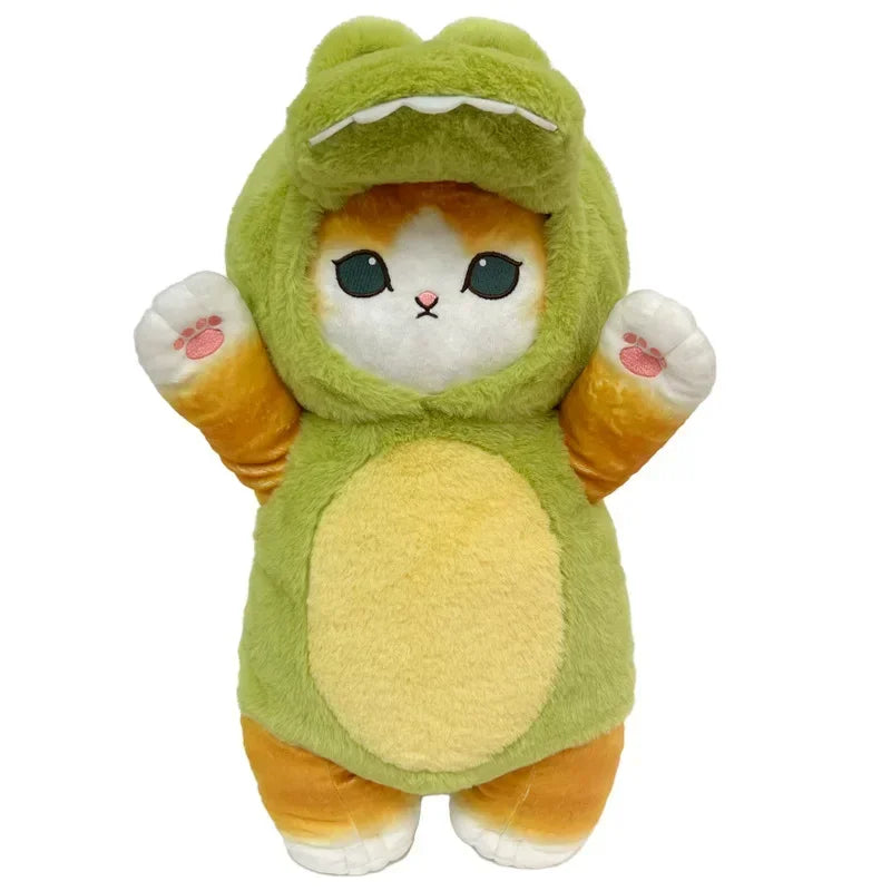 Mofusand Kawaii Cos Cat kawaii Animal Plushies 50cm Cosplay Animals Dinosaur Cow Bear Cute Plush Doll Children Gift Toy