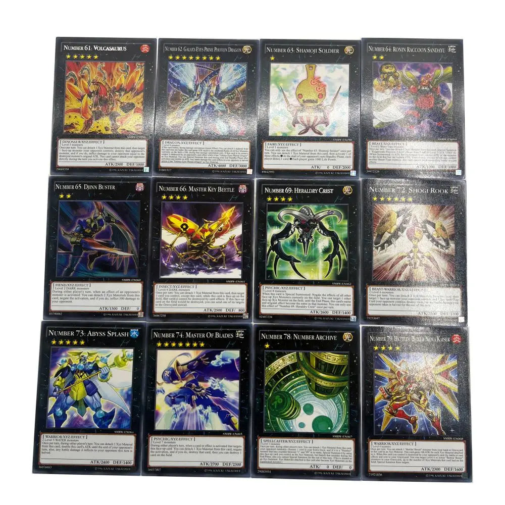 Yu-Gi-Oh Deck 706 NO COLLECTION PACK1 English Holographic Golden White Dragon Duel Game Collection Card with Tin Box