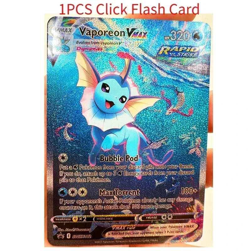 PTCG Pokemon Vmax Charizard Rayquaza Umbreon Toys Hobbies Hobby Collectibles Game Collection Anime Cards
