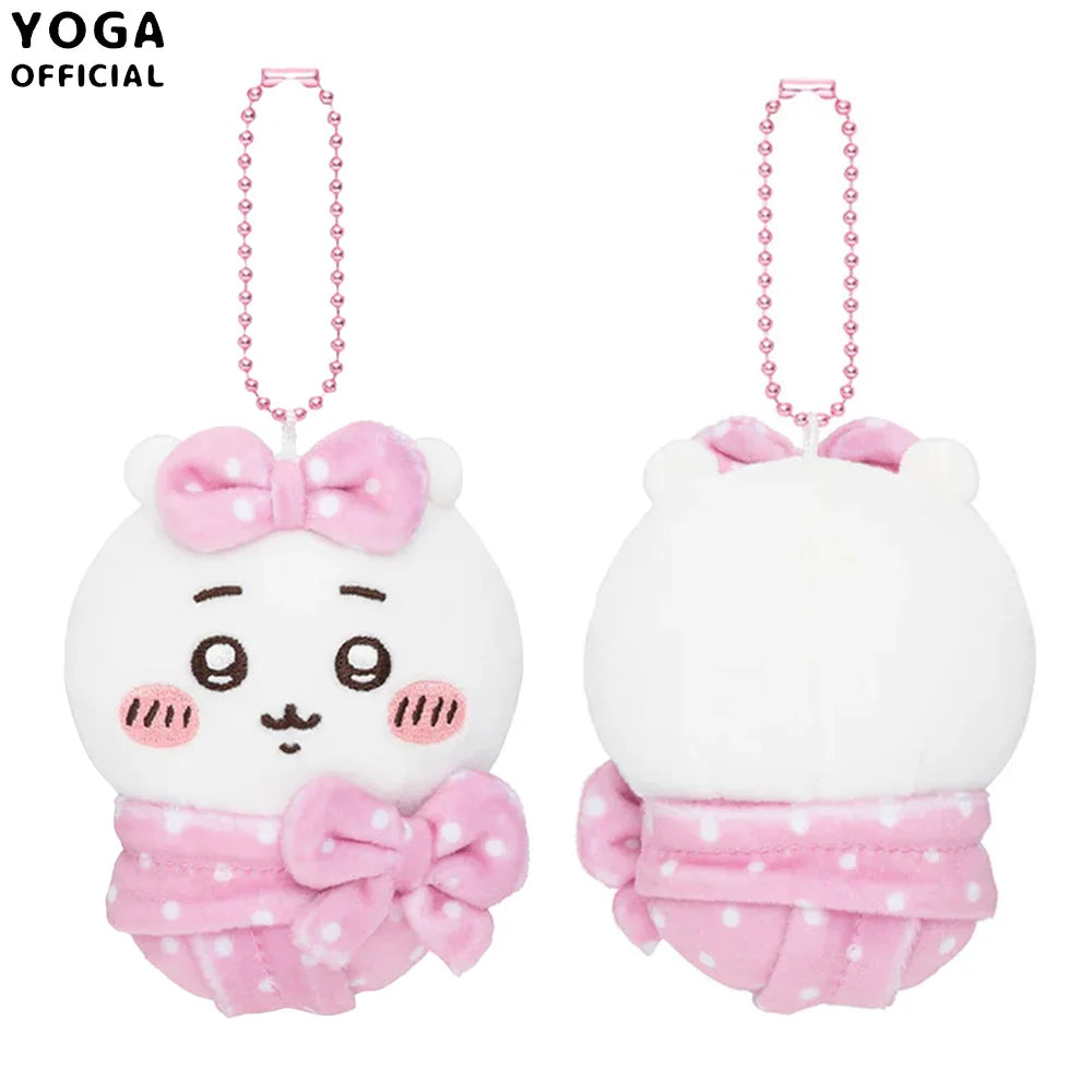 Kawaii Chiikawa Sleeping Baby Series Plush Doll Backpack Pendants Anime Usagi Girl's Heart Cute Plush Keychain Girls Gift