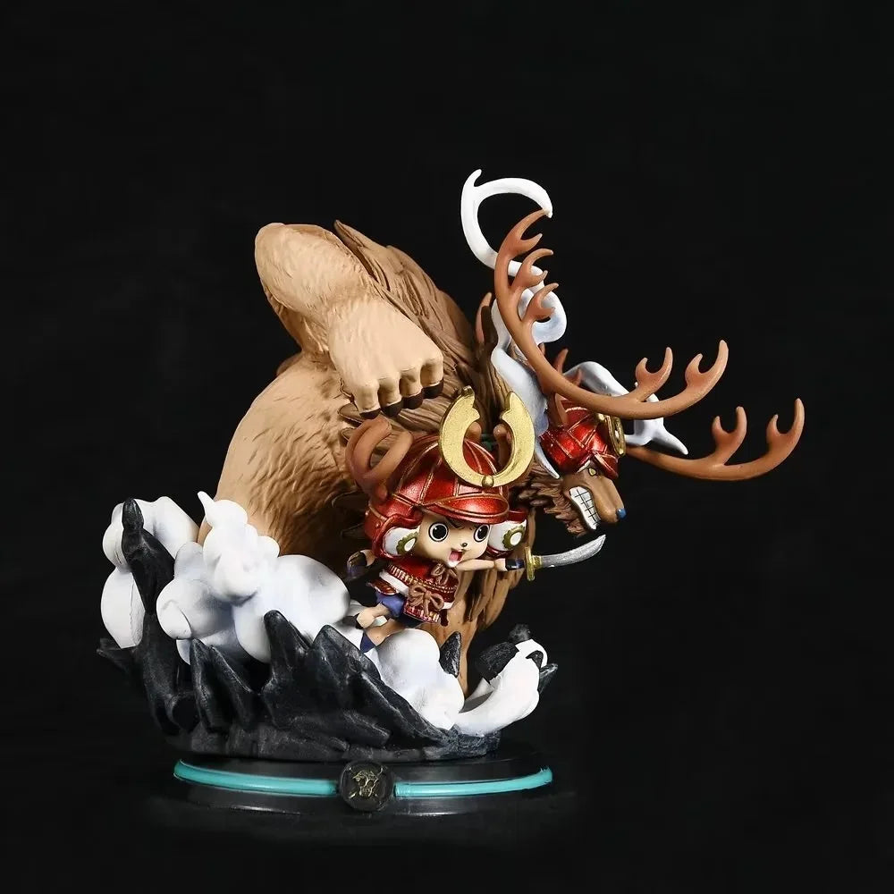 Anime One Piece The Island of Ghosts Tony Tony Chopper Battle Ver. GK PVC Action Figure Statue Collectible Model Kids Toys Doll