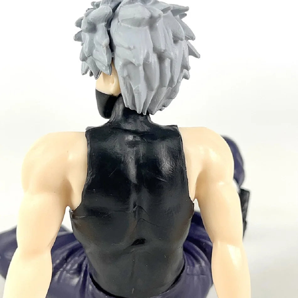 2pcs Anime Naruto Shippuuden Hatake Kakashi Uzumaki Naruto Figure Tenohira Sitting Model Toy Gift Collection Action Figure PVC