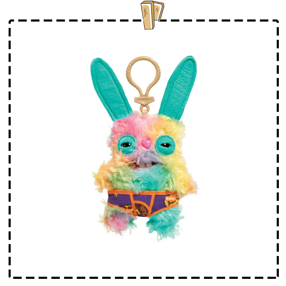 Fuggler Funny Ugly Monster Original Plush Doll Teeth Monster Pendant Keychain Stuffed Cartoon 9.5-14CM Peluche Toy Gift