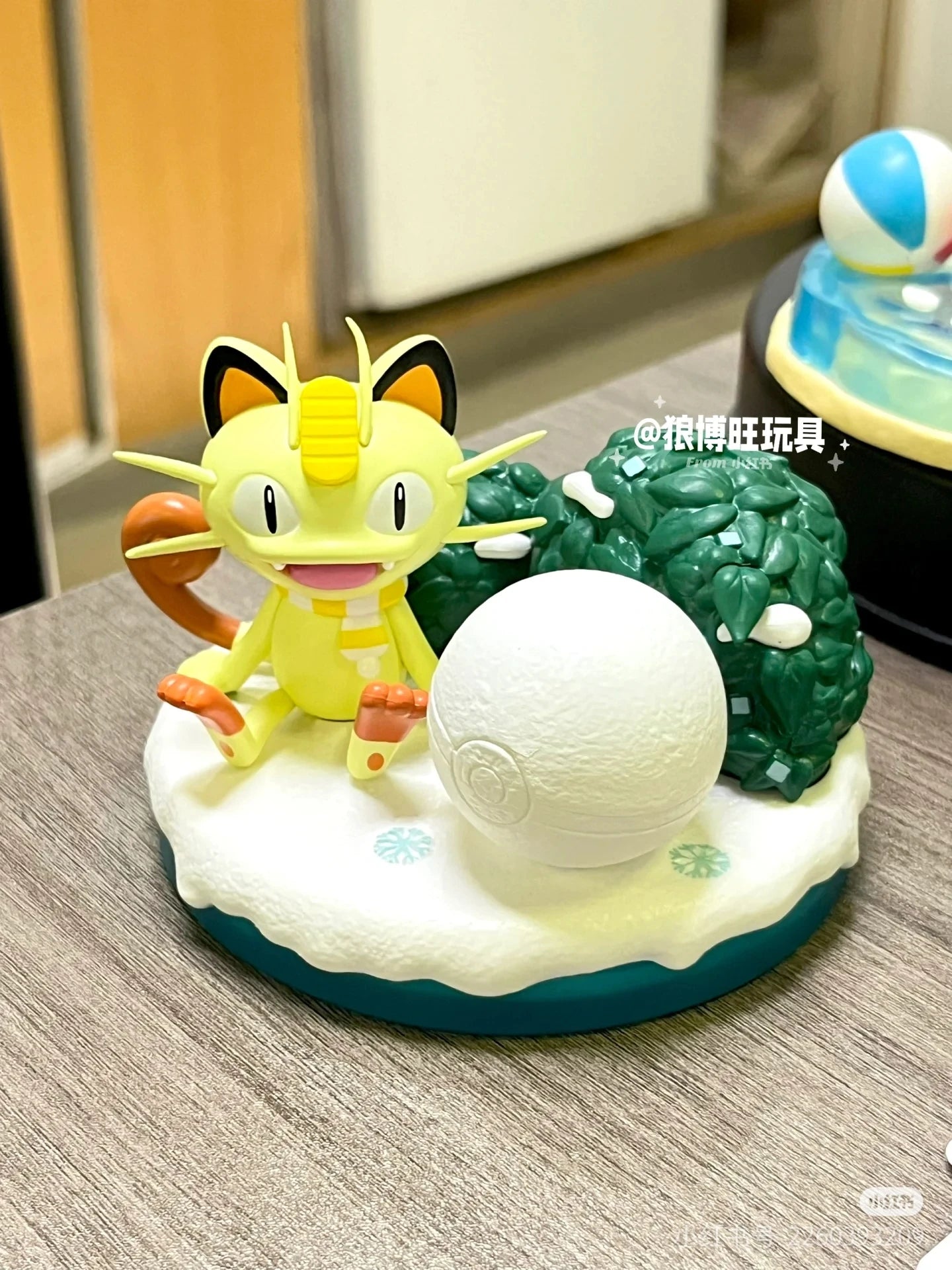 Pokemon Pikachu Psyduck Slowpoke Meowth Series Natural Wilderness Fun Action Figure Model For Birthday Toys Gift