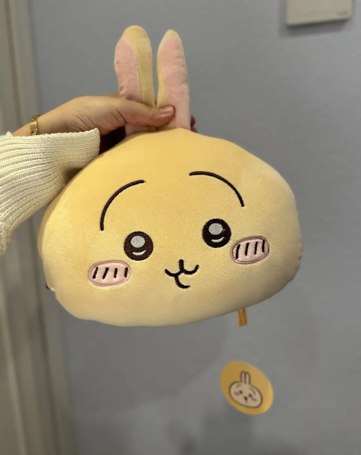 Chiikawa Car Seat Neck Pillow Waist Pillow Plush Cute Car Decoration Cartoon Cute Object Usagi Car Decoration Accessories Gift