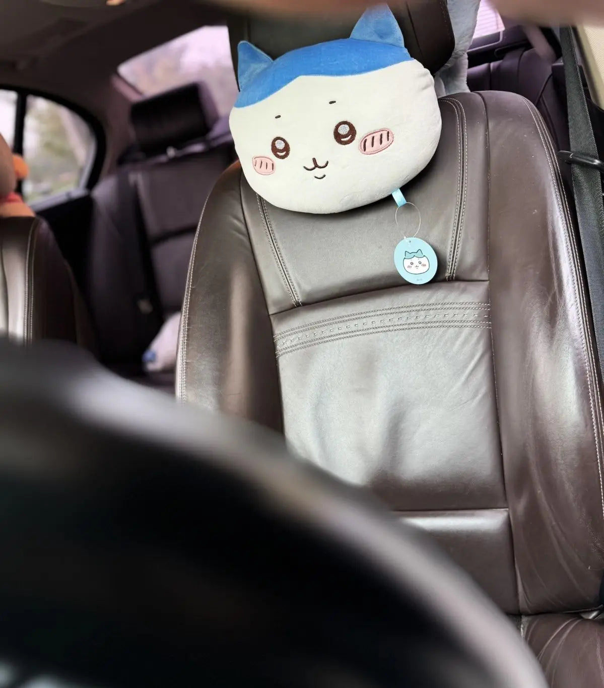 Chiikawa Car Seat Neck Pillow Waist Pillow Plush Cute Car Decoration Cartoon Cute Object Usagi Car Decoration Accessories Gift