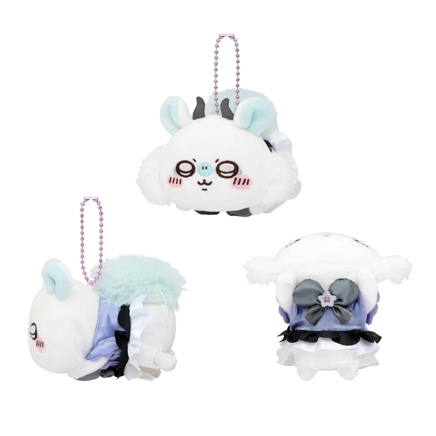 Cute Self-deprecating Bear Magic Girl Palm Position Series Plush Doll Pendant 2025 Popular Cartoon Doll Bag Hanging Keychain