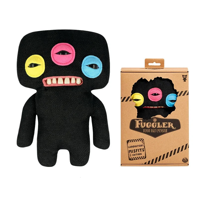 Fuggler Big Teeth Monster Pendant Keya Funny Ugly Big Tooth Monster Toy Bag Plush Keychain Pendant Doll Holiday Gifts