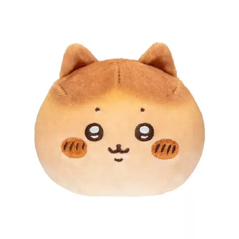 Kawaii Chiikawa Dorayaki Plush Backpack Pendant Anime Usagi Girl's Heart Cute Pinch Bread Plush Headphones Bag Coin Purse