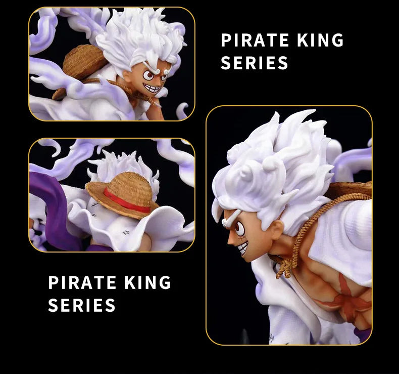 20cm One Piece Figure Nika Luffy Gear 5 Sun God Nika Luffy Figurine Action Figures PVC Statue Collection Model Doll Toys Gift