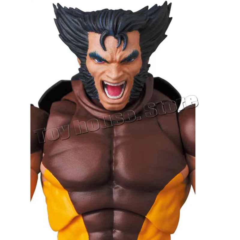 In-Stock Ct Toys Wolverine Mafex 138 Figure Brown Comic X-Men Action Figure Shf Anime Figurine Ko Model Kid Toy Christmas Gift