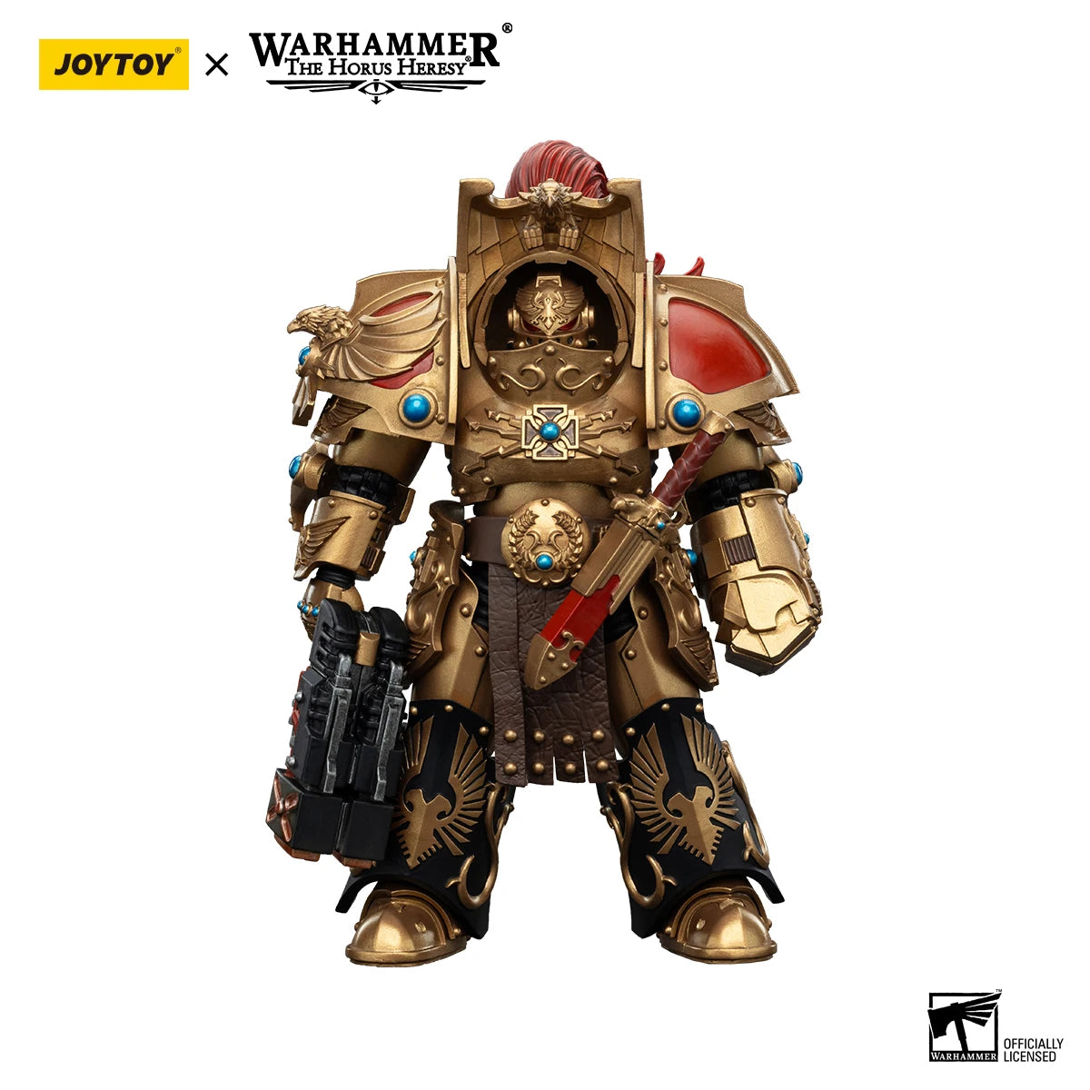 JOYTOY Warhammer 30k 1/18 Action Figures Legio Custodes Aquilon Terminator Squad Toy Collection Figure