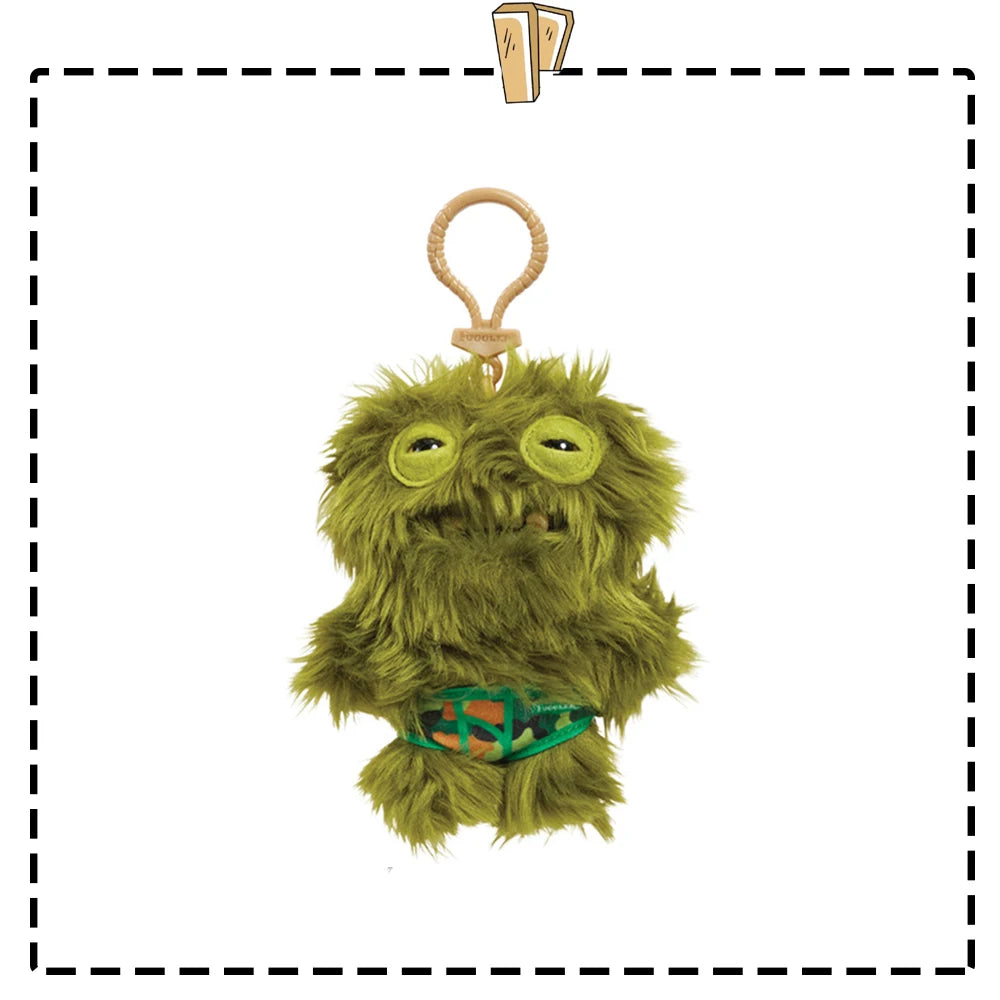 Fuggler Funny Ugly Monster Original Plush Doll Teeth Monster Pendant Keychain Stuffed Cartoon 9.5-14CM Peluche Toy Gift