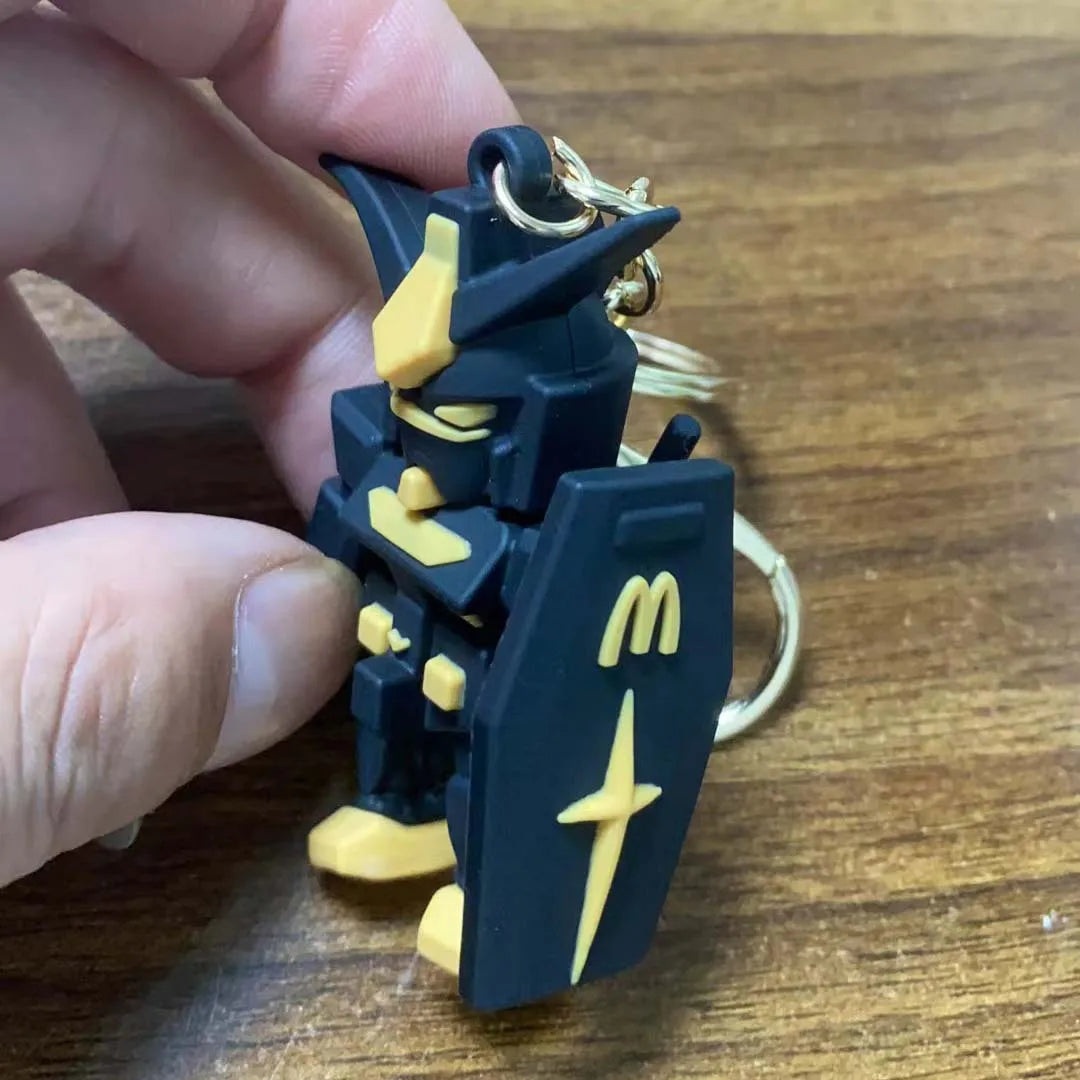BANDAI McDonald's co-branded Gundam Ver. Angus SD RX-78-2 Model General Hamburger Theme Platform Action Toy Figure Birthday Gift