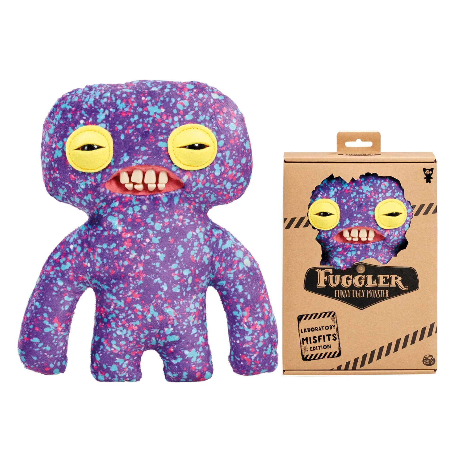 Fuggler Big Teeth Monster Pendant Keya Funny Ugly Big Tooth Monster Toy Bag Plush Keychain Pendant Doll Holiday Gifts