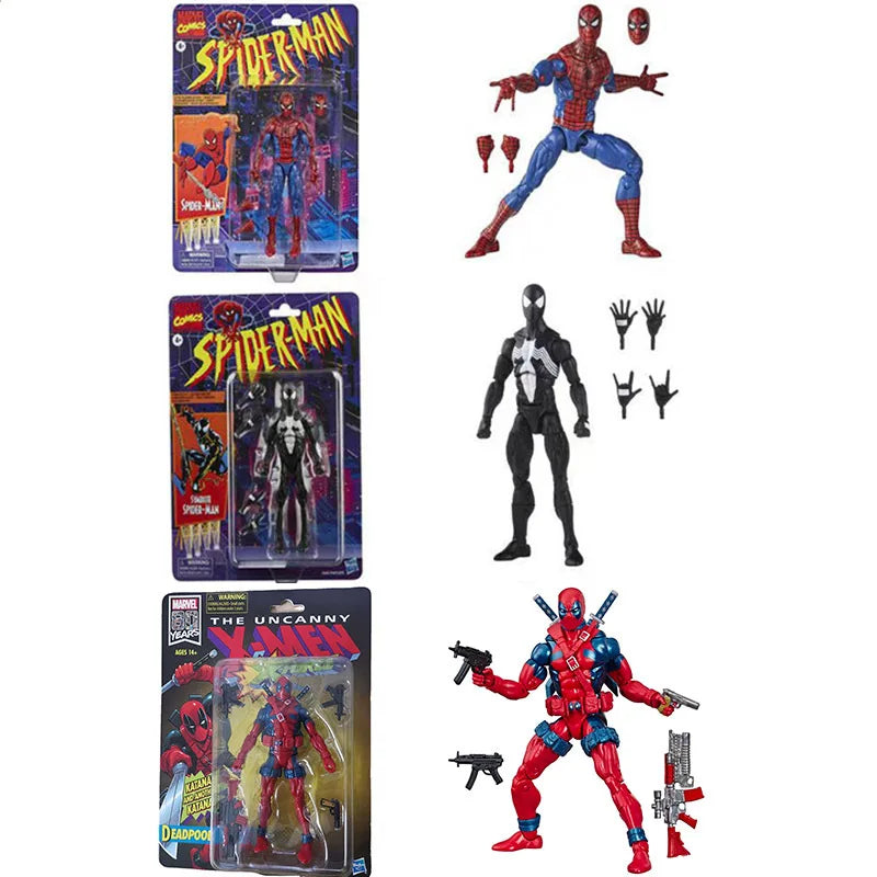 ML Legends Venom Action Figure Model Toy Spider Man 6 Inch Sdcc Limited Edition Figures Packaging Box Collectible Gift